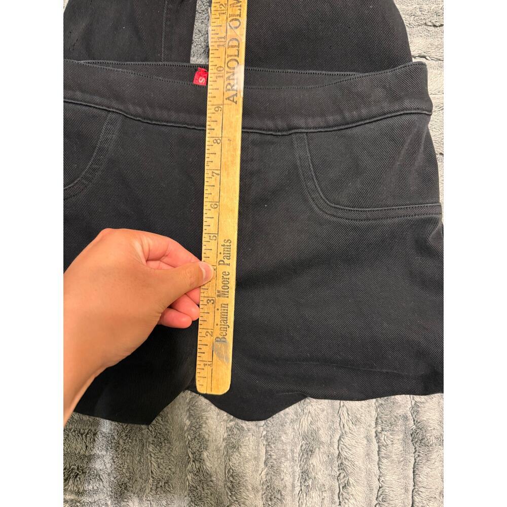SPANX | Black Denim Jean-Ish Business Casual Fall Work Leggings with Pockets - Picture 12 of 13